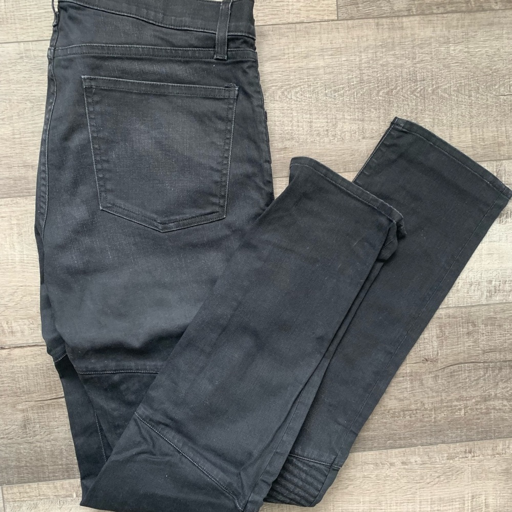 J Brand moto black 34 denim